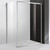 Душевое ограждение Cezares 140х90 см MOLVENO-AH-11-140/90-C-Cr-IV, хром/прозрачное - фото 