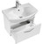 Тумба подвесная с раковиной Акватон Ария 65 см 1A1340K0AA010, белый - фото 5