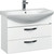 Тумба подвесная с раковиной Акватон Ария 80М см 1A1408K0AA010, белый - фото 