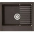 Кухонная мойка Акватон Делия 1A715232LD280, кофе, Цвет производителя: кофе - фото 2
