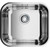 Кухонная мойка Omoikiri OMI 49-U-IN (4993066) 0,8 мм, нержавеющая сталь, Цвет производителя: нержавеющая сталь матовая - фото 