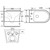 Унитаз подвесной Aquanet Rimless Roll-W CL-12249D 210766 с тонкой крышкой микролифт - фото 13