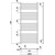 Полотенцесушитель водяной Ravak Norma П20 500х1200 мм X04000083680 - фото 5