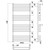 Полотенцесушитель водяной Ravak Optima П17 500х1200 мм X04000083687 - фото 5