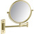 Зеркало косметическое настенное Timo Selene 17076/17, цвет золото матовое - фото 