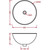 Раковина-чаша Artceram Laciotola 46 см LCL001 01 00 - фото 3