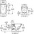 Инсталляция с подвесным унитазом комплект: Grohe Rapid SL 38772001 с подвесным унитазом Roca Gap Clean Rim 34647L000 сиденье микролифт, крепление, кнопка смыва хром - фото 13