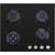 Газовая варочная поверхность Maunfeld EGHG.64.13STS-EB (чёрное стекло) - фото 