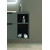 Тумба подвесная с раковиной Cezares Urban 120 см 55163, Grigio opaco - фото 4