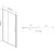 Душевая дверь Vincea Garda 120 см VDS-1G120CLB, черный/прозрачное - фото 2