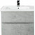 Тумба подвесная с раковиной Art&Max AM-Techno-700-2C-SO-LS935 70 см, бетон лофт натуральный - фото 
