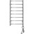 Полотенцесушитель электрический Domoterm Стефано П8 400х800 мм ER - фото 
