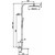 Душевая стойка с термостатом Gappo G2483-40 - фото 2