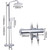 Душевая стойка с термостатом Gappo G2490, Цвет производителя: хром - фото 8