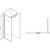 Душевая перегородка Abber Immer Offen 120 см AG61120, хром/прозрачное - фото 4