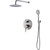 Душевая система для душа BelBagno ETNA-SET-DDS-IN, сатин - фото 