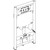 Инсталляция BelBagno BB002-80 с подвесным безободковым унитазом BelBagno Due BB3103CHR/SC (кнопка Sfera, белая) - фото 12
