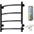 Полотенцесушитель электрический Тругор Пэк сп 5 ВГП П4 500х600 мм, чёрный (возможность скрытого подключения) 00-00035955 - фото 