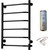 Полотенцесушитель электрический Тругор Пэк сп 6 ВГП П6 400х800 мм, чёрный (возможность скрытого подключения) 00-00043645 - фото 