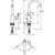 Смеситель для раковины Hansgrohe Rebris S 72536000 - фото 7