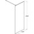 Душевая перегородка Azario Richmond Walk-in 120 см AZ-NAG 6310 1200 silver с кронштейном в комплекте, хром/прозрачное - фото 3