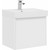 Тумба подвесная с раковиной Aquanet Nova Lite 60 см 242574 (1 ящик) белый, Цвет фасада: белый - фото 4
