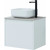 Тумба подвесная со столешницей Aquanet Nova Lite 60 см 242574 (1 ящик) белый, Цвет фасада: белый - фото 7