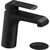 Смеситель для раковины Ravak Flat - FL 013.20 X070172, чёрный матовый - фото 