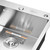 Кухонная мойка Gerhans K35050 1 мм, нержавеющая сталь, Цвет производителя: нержавеющая сталь - фото 4