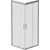 Душевое ограждение Am.Pm Gem 90х90 см W90G-403-090MT, серебро/прозрачное - фото 