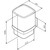 Стакан для зубных щеток AM.PM Gem A9034300 - фото 8