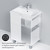 Тумба напольная с раковиной Am.Pm Gem 60 см M90FSX06022WG32, белый глянцевый, Цвет фасада: белый - фото 9