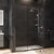 Дверь душевая Am.Pm Gem Solo 140х195 см W90G-140-1-195BT, черный/прозрачное - фото 2