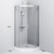 Душевое ограждение Am.Pm Gem 80х80 см W90G-401-080WT, серебро/прозрачное - фото 10