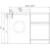 Тумба напольная с раковиной-столешницей Акватон Лондри 120 см 1A2669K1LHDY0 (раковина справа) дуб кантри - фото 10