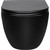Унитаз подвесной безободковый Vincea Evo VT1-34MB с крышкой микролифт, черный матовый - фото 3