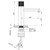 Смеситель для раковины Vincea Desire VBF-1D3CH - фото 4