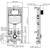 Инсталляция для унитаза WasserKraft Aller 10TLT.010.ME.PB01 - фото 3