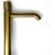 Смеситель для раковины высокий Paini Cox Grip 7GPJ205OLL, золото матовое - фото 5