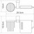 Держатель для туалетной бумаги и освежителя WasserKraft Leine K-5059 - фото 3