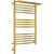 Полотенцесушитель электрический Сунержа Богема с полкой 3.0 П14 800x500 мм (прямая перемычка) 03-5806-8050 L, золото - фото 