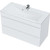 Тумба подвесная с раковиной Mirsant Next 100/2 см (раковина Premier 1000) белый - фото 