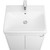 Тумба универсальная с раковиной Акватон Сканди Doors 55 см 1A278801SD010, белый матовый/белый глянцевый (ножки в комплекте) - фото 7