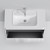 Тумба подвесная с раковиной Am.Pm Func 100 см M8FFUX1001WG, белый глянцевый, Цвет фасада: белый - фото 7