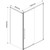 Душевое ограждение Vincea Arno 150x80 см VSR-1A8015CL (стекло 8 мм), хром/прозрачное - фото 7