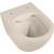 Унитаз подвесной безободковый Abber Bequem AC1101MBE с крышкой микролифт, бежевый матовый, Цвет производителя: бежевый - фото 8