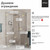 Душевое ограждение Paini Dax 120x80 см 84CR12080, хром/прозрачное - фото 3