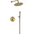 Душевая система для душа Vincea Desire VSFW-1D1BG, брашированное золото - фото 