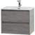 Тумба подвесная с раковиной BelBagno KRAFT 39-600/390-2C-SO-CG 60 см, Cemento Grigio - фото 3