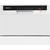 Отдельностоящая посудомоечная машина Hiberg T56 615 W - фото 